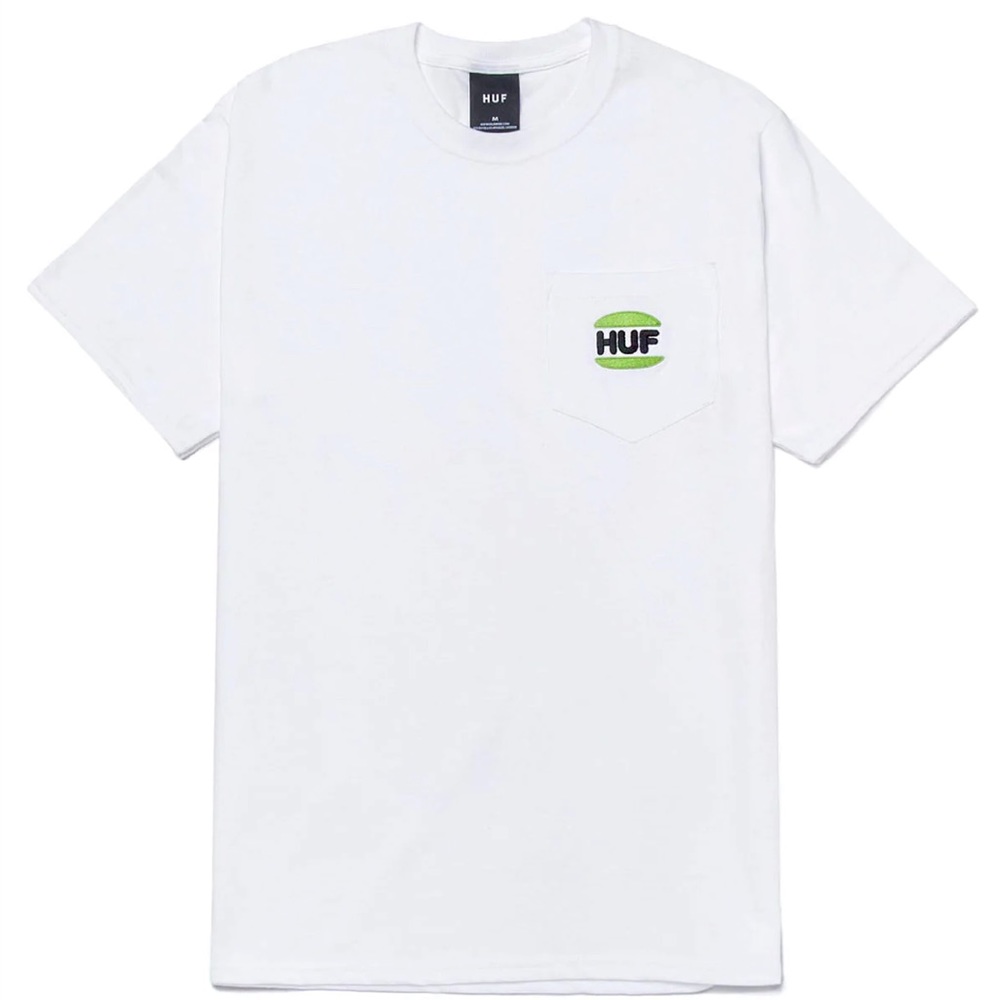 HUF Regal Logo Pocket T-Shirt NWT size M